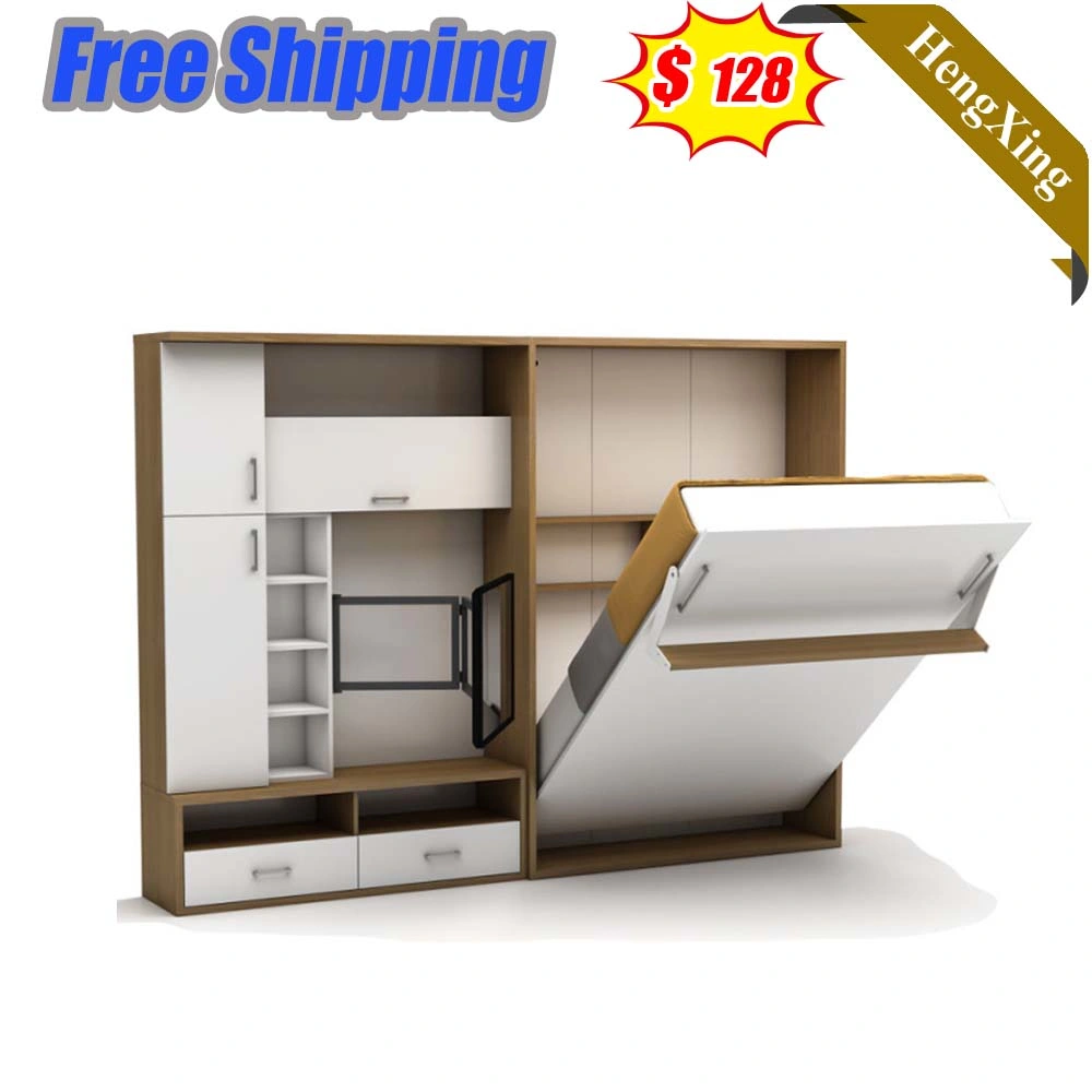 Hot Sell Bedroom Furniture Double King Smart Space Saving Sofa Beds Adjustable Folding Wall Bed