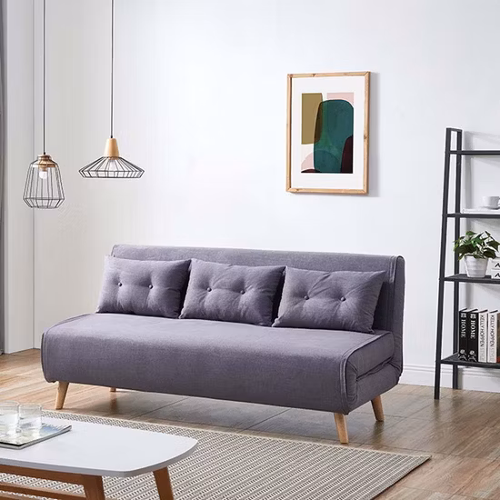 Sofá de diseño nórdico, cama de terciopelo para invitados, cama plegable, futón, sala de estar, hogar, Hotel, oficina, sofá Convertible, cama Cum