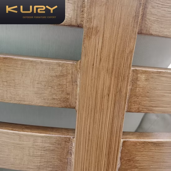 Muebles de exterior de aluminio para hotel, piscina, silla de playa, tumbona, sofá cama, sofá cama