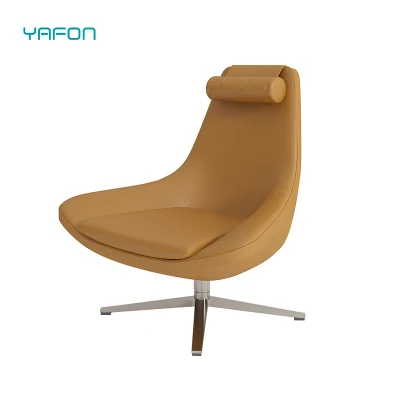 Sofá de cuero PU para sala de estar, muebles de oficina baratos de fábrica de un solo asiento, estilo europeo, moderno, Guangzhou