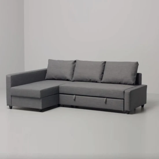 Nova muebles modernos para sala de estar, fundas de sofá de tela de lino, sofá de almacenamiento, cama esquinera, sofá seccional Modular en forma de L